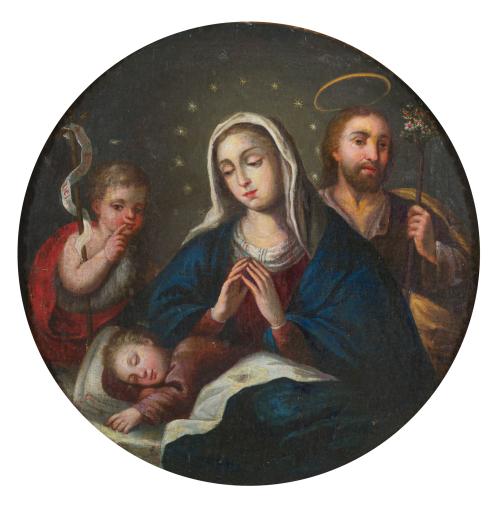 ESCUELA VIRREINAL. Primera mitad del siglo XVIII, Sagrada F