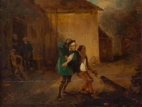 SEGUIDOR DE DAVID TENIERS II (Amberes, 1610- Bruselas, 1690