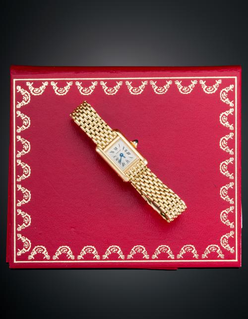 971   -  <p><span class="object_title">RELOJ CARTIER "MINI TANK"</span></p>