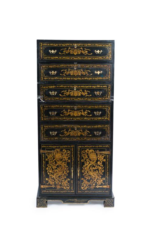 Mueble escritorio, trabajo chino para la exportación,  Cant