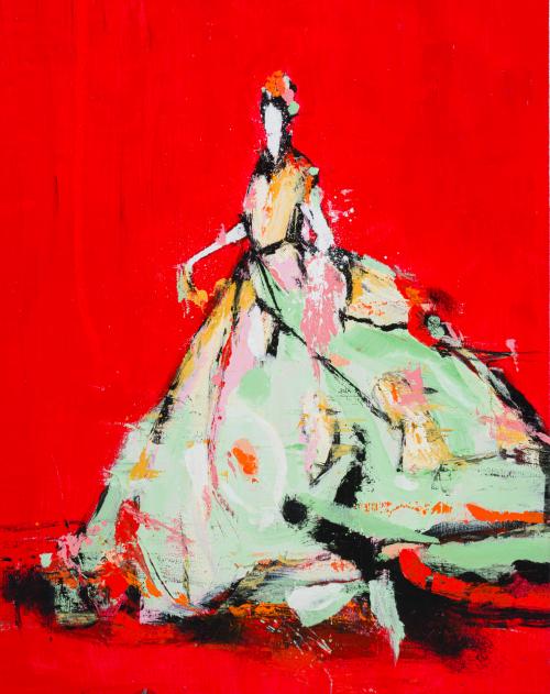 588   -  <p><span class="object_author">LARS TEICHMANN (Alemania, 1980) - Princess Red 8</span></p>