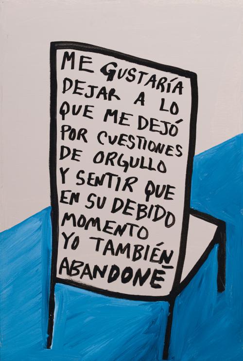 ROMÁN DE CASTRO (México, 1998), Madrid II, Óleo sobre lienz