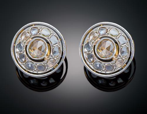 PENDIENTES CON DIAMANTES 