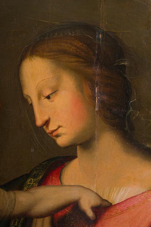 TALLER DE RAFAEL (Urbino, 1483 - Roma, 1520), bajo la super