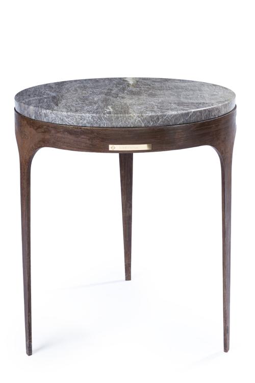 ELEMENT&CO STUDIO, Mesa Button Table Emperador