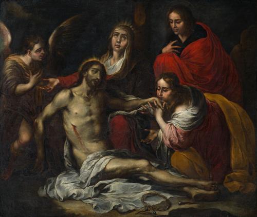 ESCUELA FLAMENCA. Primera mitad del siglo XVII, La Piedad, 