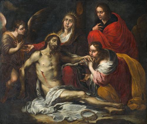 ESCUELA FLAMENCA. Primera mitad del siglo XVII, La Piedad, 