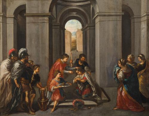 ESCUELA BOLOÑESA. Útimo tercio mitad del siglo XVII, La con