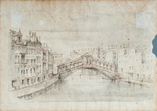 ESCUELA ITALIANA. Primera mitad del siglo XVIII, Vista del 