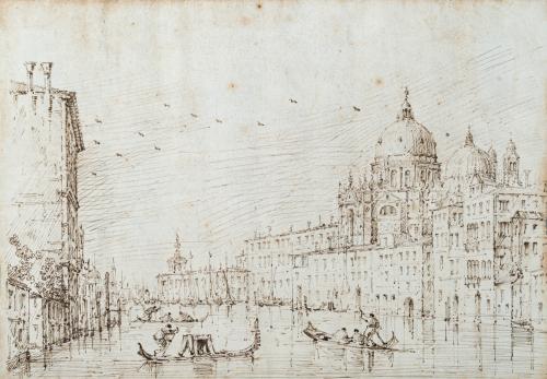 ESCUELA ITALIANA. Primera mitad del siglo XVIII, Vista del 