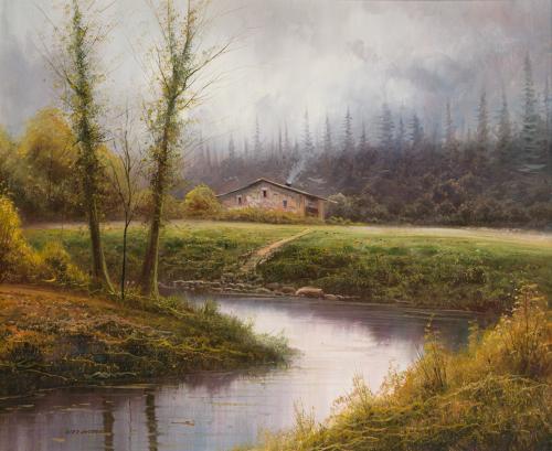 697   -  <p><span class="object_author">ESCUELA ESPAÑOLA DEL SIGLO XX - Paisaje</span></p>