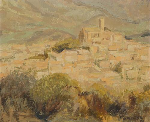 702   -  <p><span class="object_author">ESCUELA ESPAÑOLA DEL SIGLO XX - Vista de la Selva</span></p>