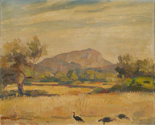 686   -  <p><span class="object_author">TITO CITTADINI (Buenos Aires, 1886 - Palma de Mallorca, 1960) - Paisaje</span></p>