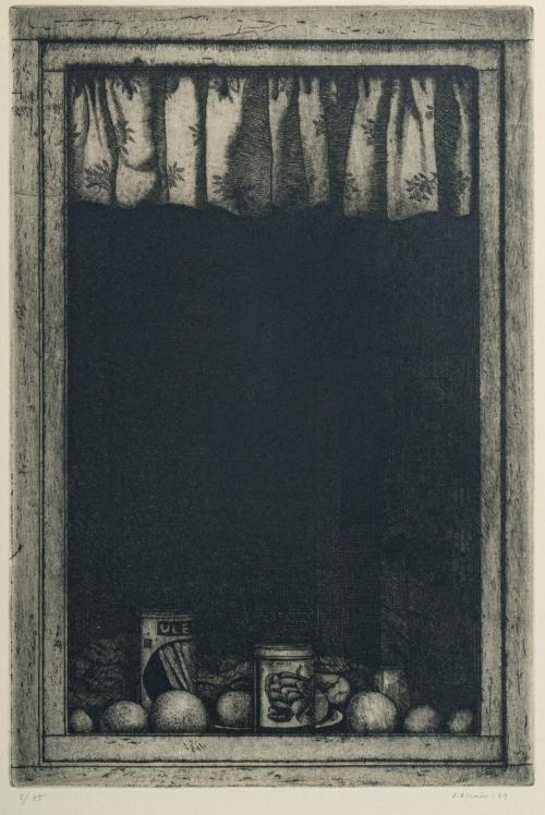 ALFREDO ALCAIN (Madrid, 1936), Sin título 