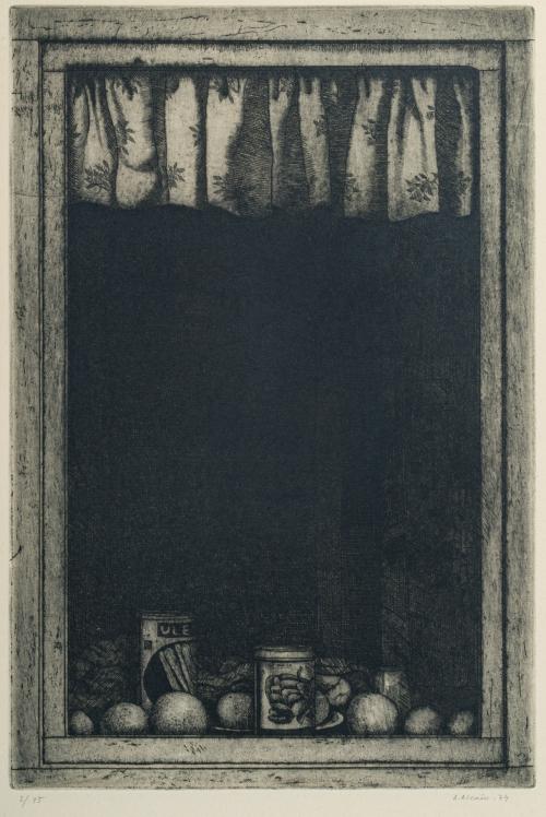 ALFREDO ALCAIN (Madrid, 1936), Sin título 