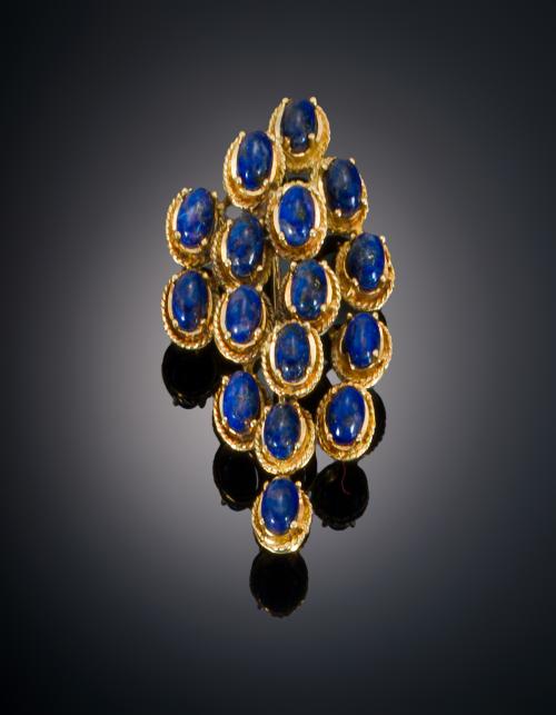 859   -  <p><span class="object_title">BROCHE LAPISLÁZULI</span></p>