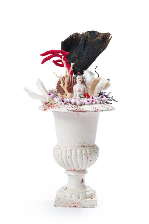 "Bocconcino di mare princesa Wutse-Tien"Figura en porcela