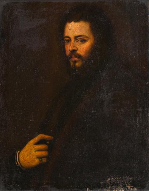 671   -  <p><span class="object_author">ESCUELA ESPAÑOLA. Primera mitad del siglo XVII - Un patricio veneciano</span></p>