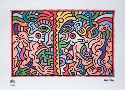 832   -  <p><span class="object_author">KEITH HARING (Pensivania, 1958 - Nueva York, 1990) - Sin título</span></p>