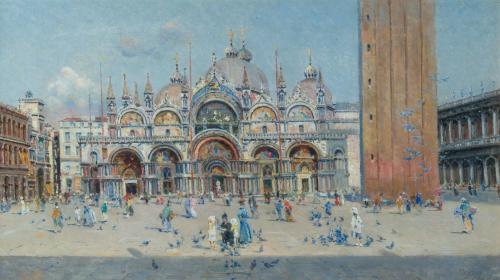 ANTONIO REYNA MANESCAU (Coín, 1859 - Roma, 1937), Plaza de