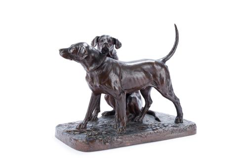 AUGUSTE NICOLAS CAIN (1821-1894)""Seduisant & Lumineau"