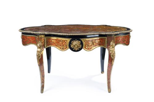 Mesa de centro Napoleón III  Francia, último cuarto del S. 