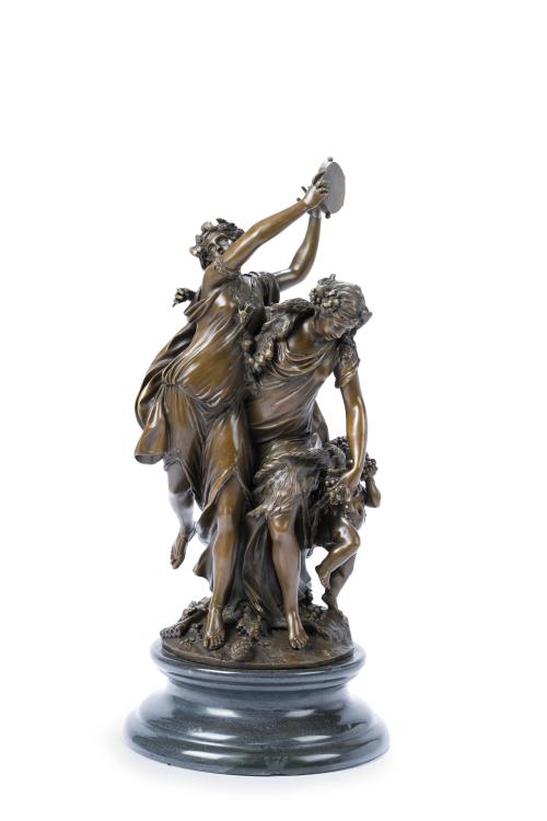 SEGÚN CLODION (Claude Michel, francés, 1738-1814). "La Pr