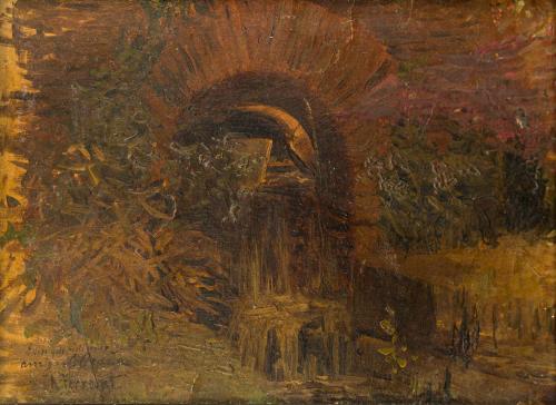 695   -  <p><span class="object_author">ESCUELA ESPAÑOLA. Siglo XX - Paisaje</span></p>