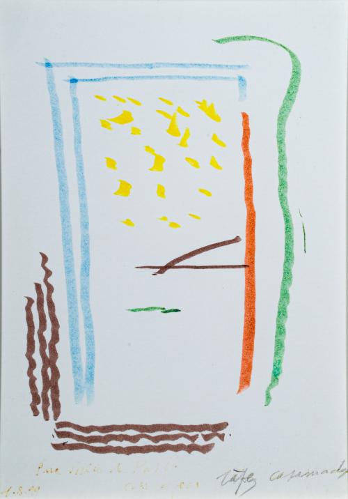 RAFOLS CASAMADA (Barcelona, 1923-2009), Sin título, Dibujo 