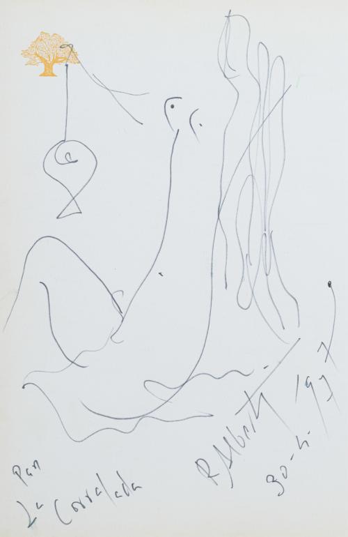 759   -  <p><span class="object_author">RAFAEL ALBERTI (El Puerto Santa María, 1902 - 1999) - Desnudo</span></p>