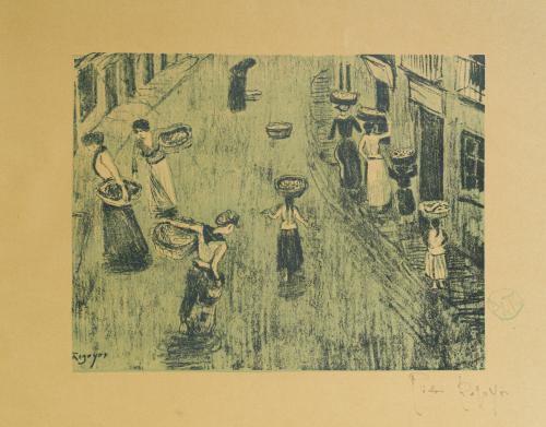 773   -  <p><span class="object_author">DARÍO DE REGOYOS (Ribadesella, 1857 - Barcelona, 1913) - Pescadoras</span></p>