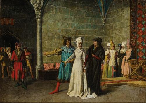 368   -  <p><span class="object_author">SEGUIDOR DE NICASIO SERRET Y COMÍN (Valencia, 1849 - 1880) - Prisión de la última Reina de Mallorca</span></p>
