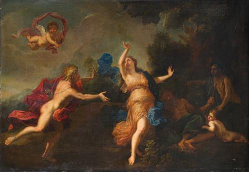 546   -  <p><span class="object_author">NOËL NICOLAS COYPEL (París, 1690-1734), 1728 - Apolo y Dafne</span></p>