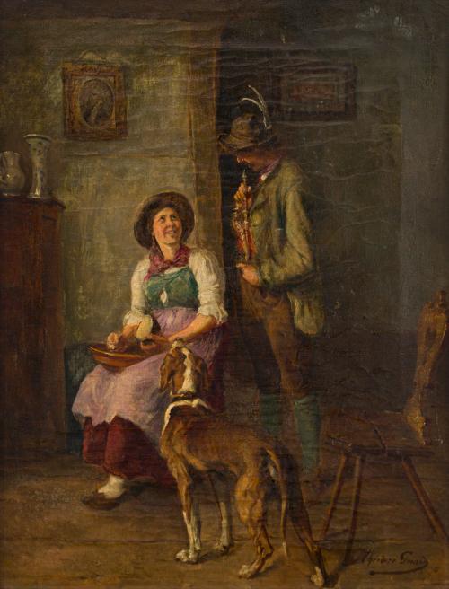 THÉODORÉ GÉRARD(Gand,1829- Melle,1895). Segunda mitad del s