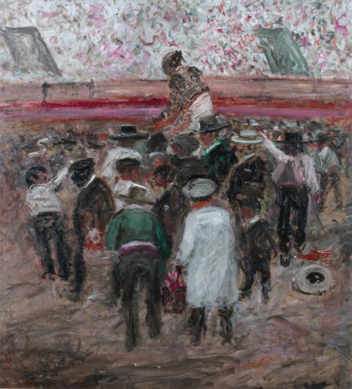 688   -  <p><span class="object_author">ROBERTO DOMINGO Y FALLOLA (París, 1883 - Madrid,1956)  - Salida de la plaza</span></p>