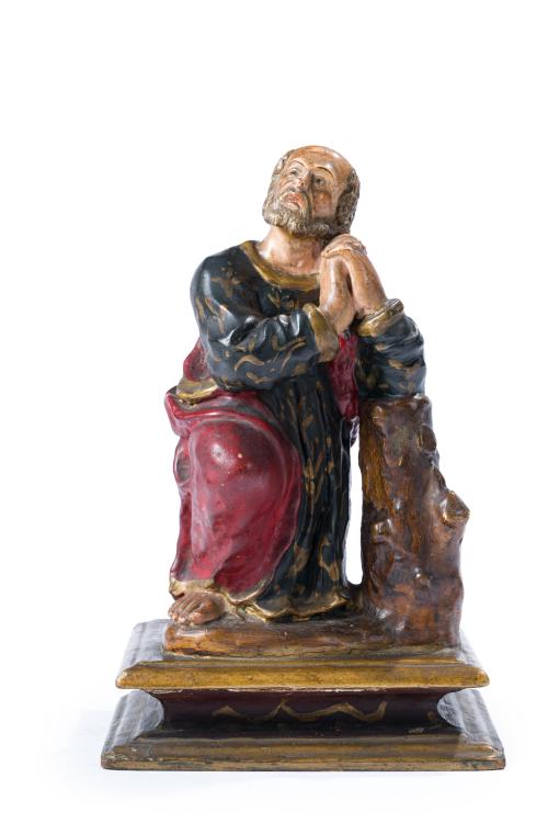 ESCUELA ESPAÑOLA. Siglo XVIII, Lágrimas de San Pedro", Es