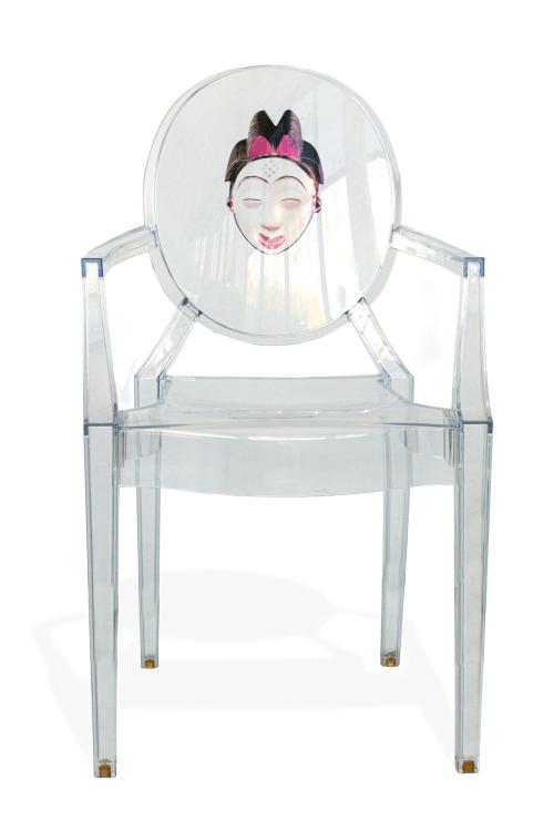  PHILIPPE STARCK (1949) para KARTELL.Silla modelo "Louis 