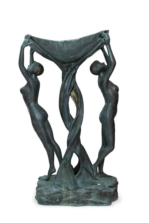 MAURICE GUIRAUD-RIVIERE (Toulouse 1881-1947), "Fontaine Des