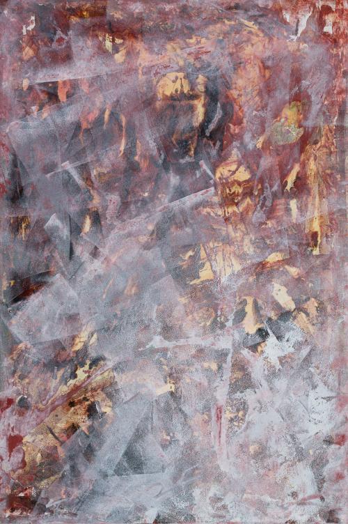 FERRACHI ATELIER , Sahara 2, Técnica mixta sobre trla