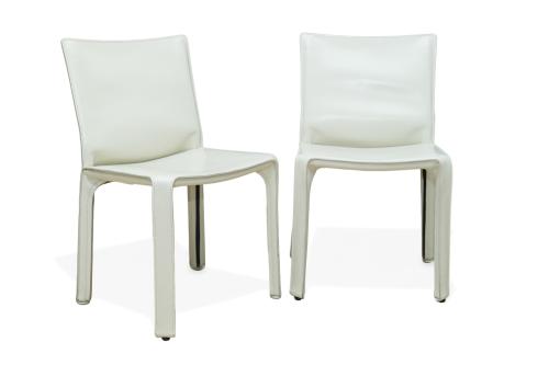 MARIO BELLINI (Milán, 1935) para CASSINA Pareja de sillas
