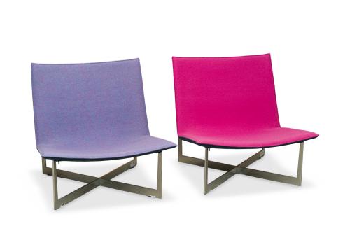 PAOLA LENTI  (Italia,1958) para KOIVISTO.Pareja de sillas