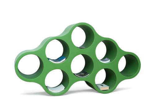 10   -  <p><span class="object_title">RONAN & BOURROULEC para CAPELLINI.<br/>Librería en resina inyectada color verde<br/></span><br></p>