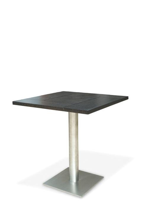 FERRACHI CASA.Mesa de exterior, pie de aluminio y tapa en