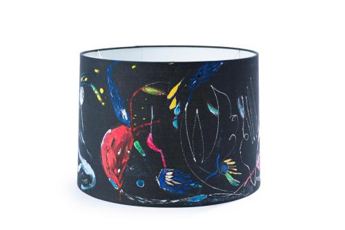 LIKA SHKHVATSABAIA (Georgia, 1972), Jardín nocturno, Acríli