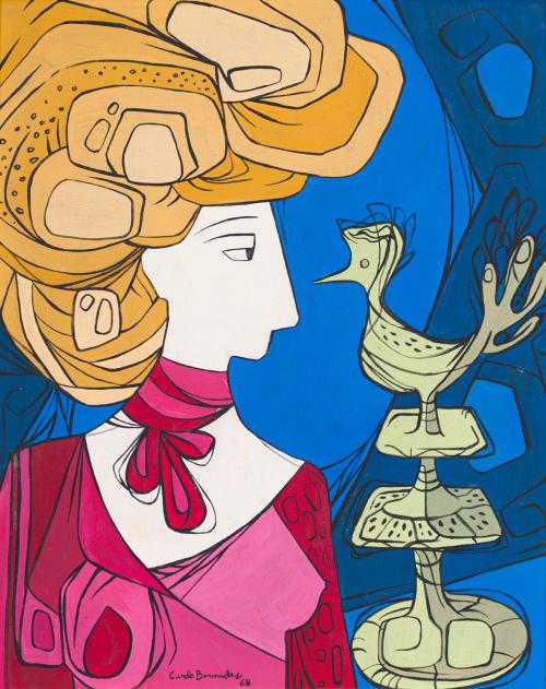 737   -  <p><span class="object_author">CUNDO BERMÚDEZ (La Habana, 1914 - Florida, 2008) - Sin título</span></p>