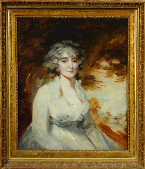 342   -  <p><span class="object_author">ATRIBUIDO A HENRY RAEBURN (Stockbridge, Edimburgo, 1756  - Edimburgo, 1823) - Retrato de dama </span></p>