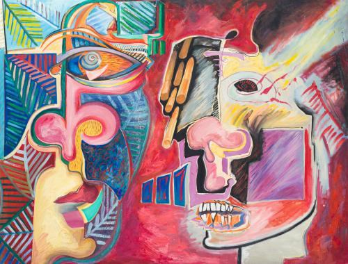 CARMEN VALLE (Santiago de Chile, 1969), Sin título, Óleo so