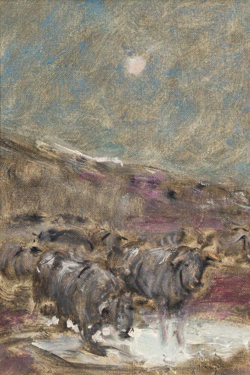 689   -  <p><span class="object_author">ESCUELA ESPAÑOLA DEL SIGLO XX - La charca</span></p>