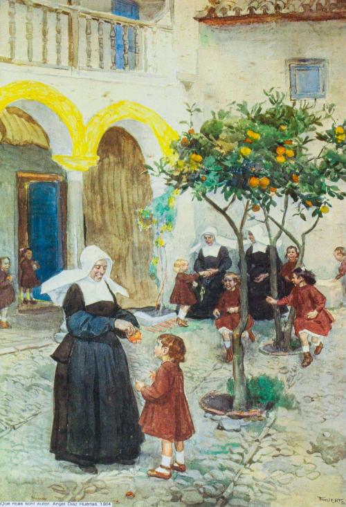 337   -  <p><span class="object_author">ÁNGEL DÍAZ HUERTAS (Córdoba, 1866 - Dos hermanas, 1937) - Calles de Sevilla</span></p>