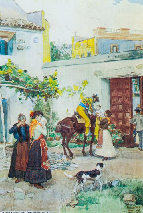 ÁNGEL DÍAZ HUERTAS (Córdoba, 1866 - Dos hermanas, 1937), Ca